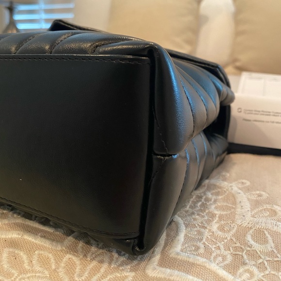 Signature Style Saint Yves Laurent Loulou YSL black on black bag. - Picture 5 of 13